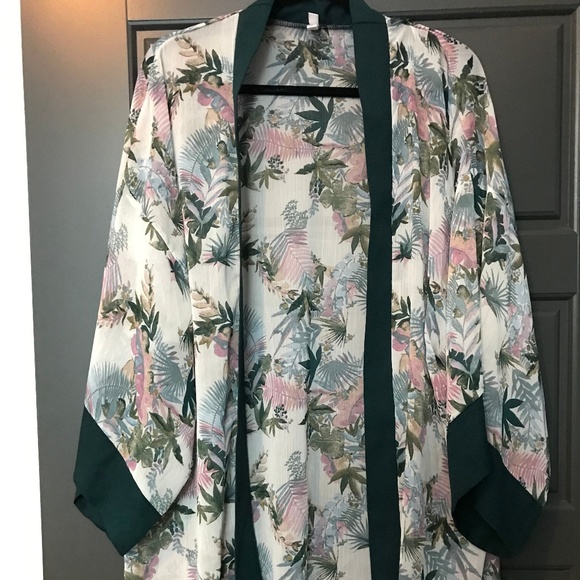 Sheer Kimono Cardigan - Picture 1 of 4